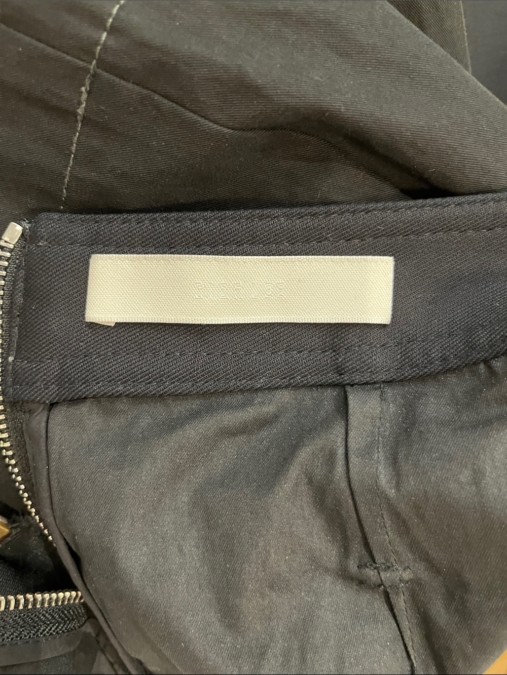 Dion Lee Black Mini Utility Skirt with Pocket and Belt - Picture 7 of 10